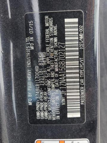 JF1ZNAA15G8702127 - 2016 TOYOTA SCION FR-S GRAY photo 13