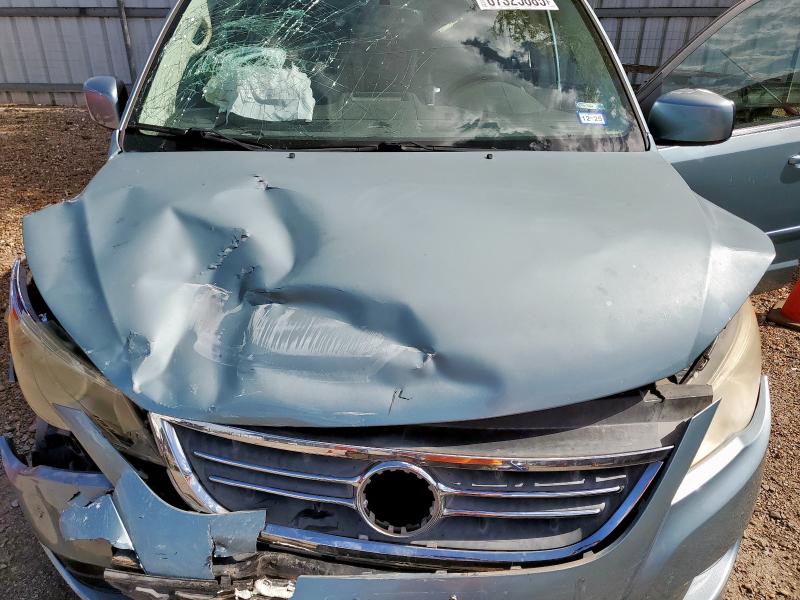2V4RW3D12AR174238 - 2010 VOLKSWAGEN ROUTAN SE TEAL photo 12
