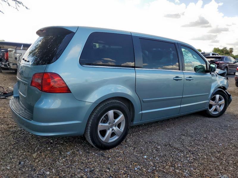 2V4RW3D12AR174238 - 2010 VOLKSWAGEN ROUTAN SE TEAL photo 3
