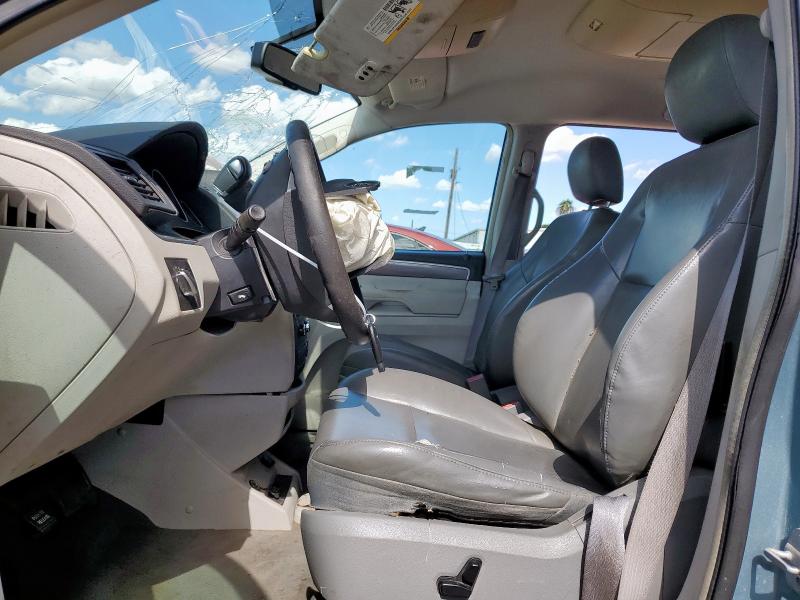 2V4RW3D12AR174238 - 2010 VOLKSWAGEN ROUTAN SE TEAL photo 7