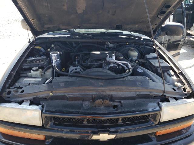 1GCCS14W0Y8185644 - 2000 CHEVROLET S TRUCK S10 BLACK photo 11