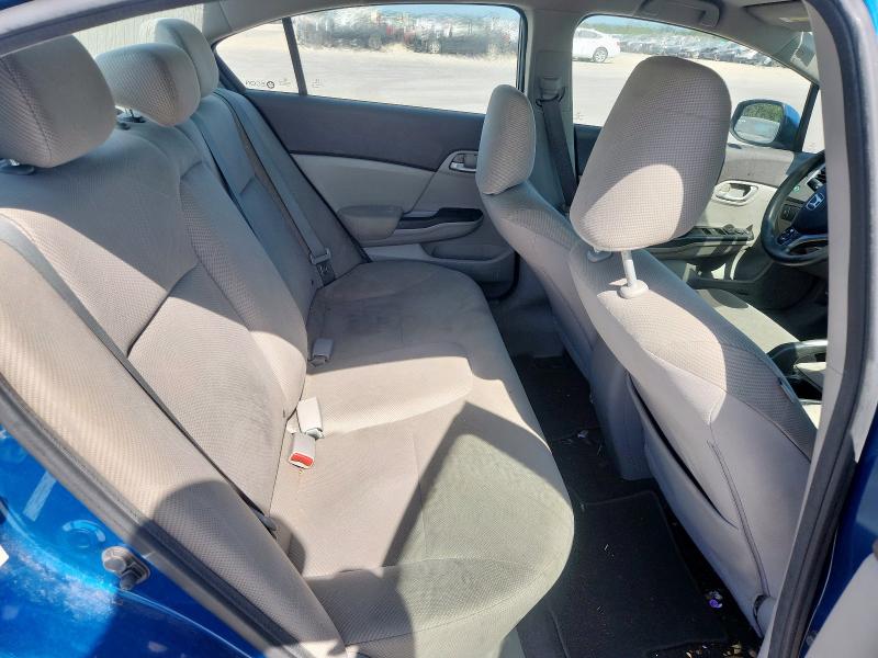 2HGFB2F5XCH581611 - 2012 HONDA CIVIC LX 蓝色 照片 10