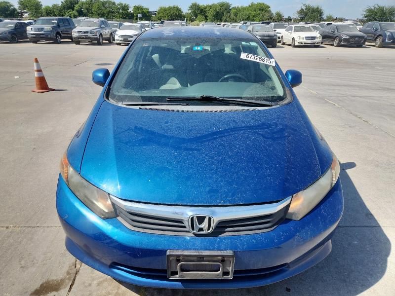 2HGFB2F5XCH581611 - 2012 HONDA CIVIC LX 蓝色 照片 5