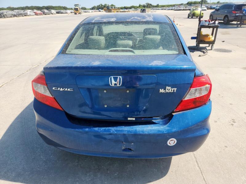 2HGFB2F5XCH581611 - 2012 HONDA CIVIC LX 蓝色 照片 6