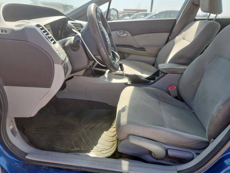 2HGFB2F5XCH581611 - 2012 HONDA CIVIC LX 蓝色 照片 7