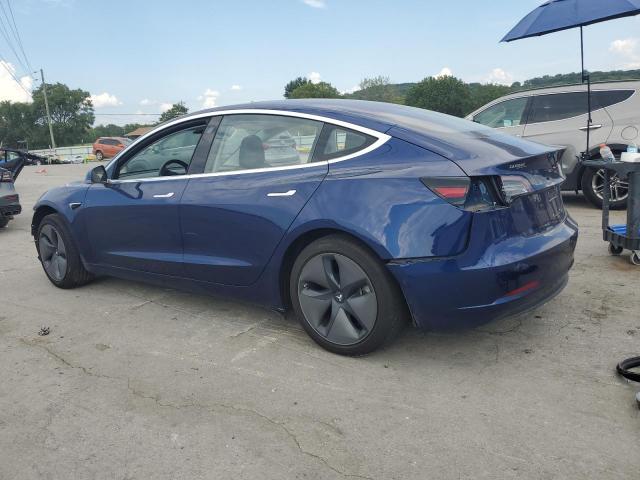 5YJ3E1EA8JF030887 - 2018 TESLA MODEL 3 BLUE photo 2