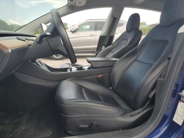 5YJ3E1EA8JF030887 - 2018 TESLA MODEL 3 BLUE photo 7