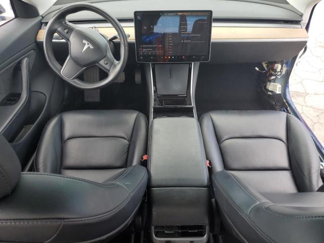 5YJ3E1EA8JF030887 - 2018 TESLA MODEL 3 BLUE photo 8