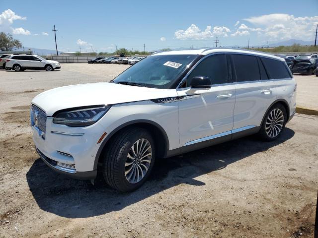 5LM5J7WCXLGL09492 - 2020 LINCOLN AVIATOR RESERVE WHITE photo 1