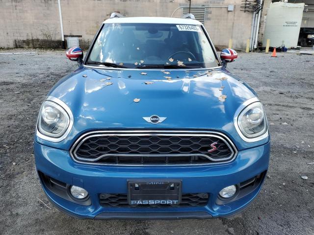 WMZYT5C34J3E61492 - 2018 MINI COOPER S COUNTRYMAN ALL4 BLUE photo 5