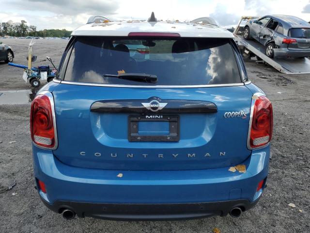 WMZYT5C34J3E61492 - 2018 MINI COOPER S COUNTRYMAN ALL4 BLUE photo 6