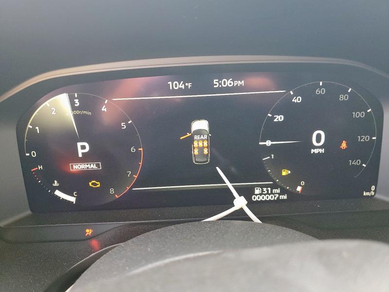 JA4J3VA86SZ022820 - 2025 MITSUBISHI OUTLANDER SE Czarny zdjęcie 9