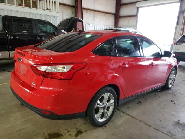 1FADP3F22DL189364 - 2013 FORD FOCUS SE RED photo 3