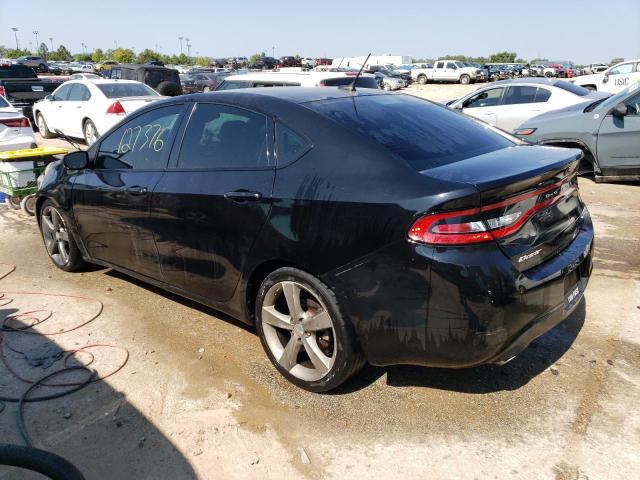 1C3CDFEB0FD277476 - 2015 DODGE DART GT BLACK photo 2