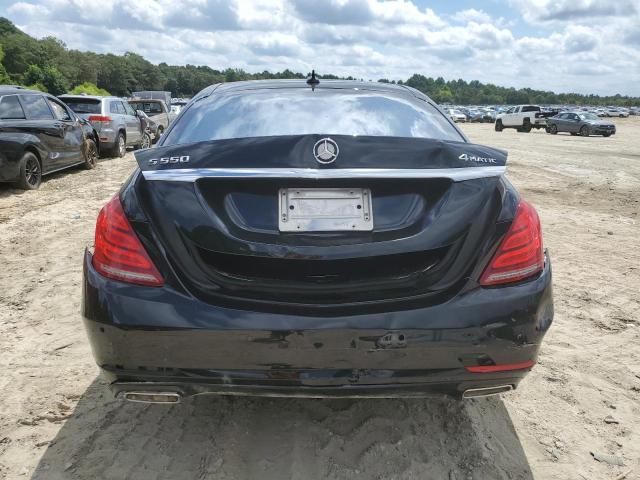 WDDUG8FB2GA215474 - 2016 MERCEDES-BENZ S 550 4MATIC BLACK photo 6