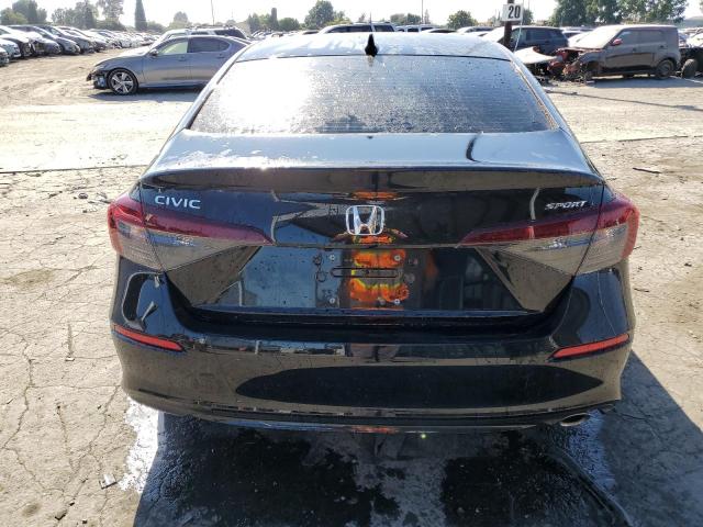 2HGFE2F55SH536792 - 2025 HONDA CIVIC SPORT BLACK photo 6