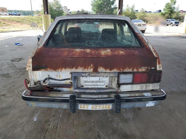 1B680AY230633 - 1980 CHEVROLET .S10 WHITE photo 6