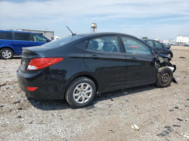 KMHCT4AE8DU577407 - 2013 HYUNDAI ACCENT GLS BLACK photo 3