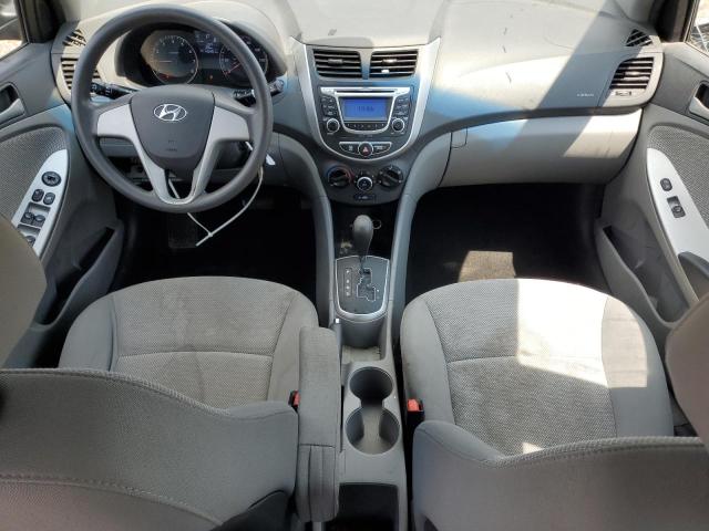 KMHCT4AE8DU577407 - 2013 HYUNDAI ACCENT GLS BLACK photo 8