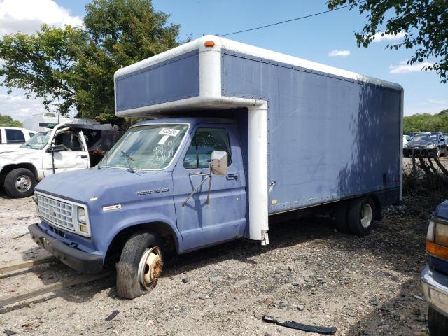 1988 FORD ECONOLINE E350 CUTAWAY VAN, 