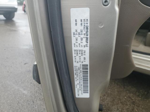 2C4RC1BG1CR363321 - 2012 CHRYSLER TOWN & COU TOURING Qəhvəyi foto 12