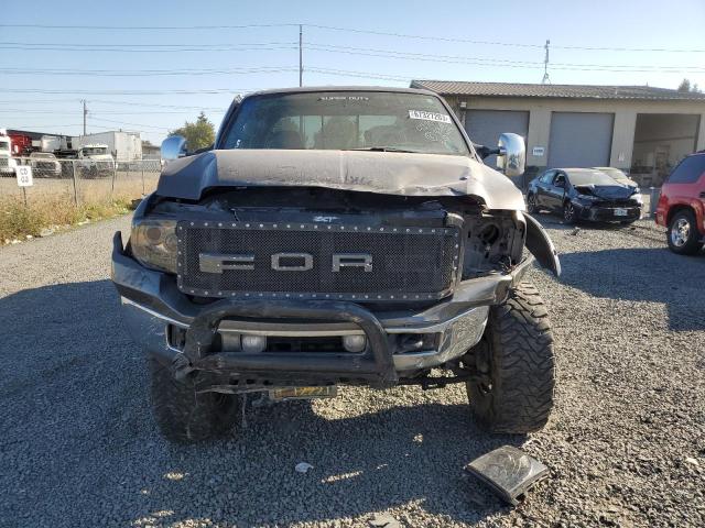 1FTWW31P45EB27267 - 2005 FORD F350 SRW SUPER DUTY GRAY photo 5