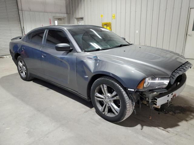 2B3CM5CT4BH555506 - 2011 DODGE CHARGER R/T GRAY photo 4