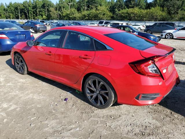 2HGFC2F86MH518479 - 2021 HONDA CIVIC SPORT წითელი ფოტო 2