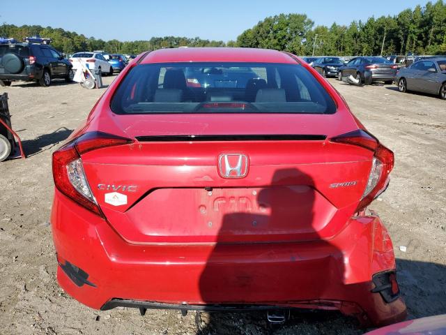 2HGFC2F86MH518479 - 2021 HONDA CIVIC SPORT წითელი ფოტო 6