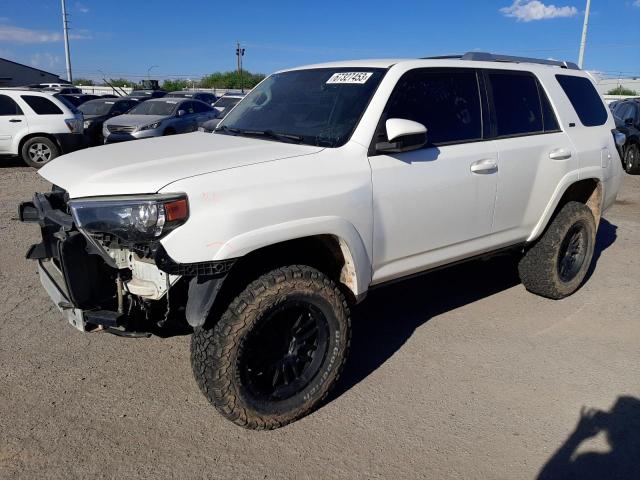 JTEBU5JR4J5605808 - 2018 TOYOTA 4RUNNER SR5/SR5 PREMIUM WHITE photo 1