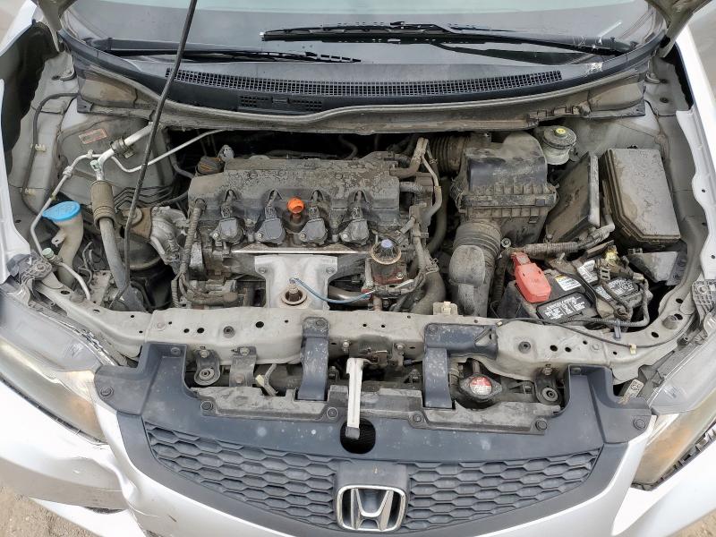 2HGFG3B50DH504003 - 2013 HONDA CIVIC LX SILVER photo 11