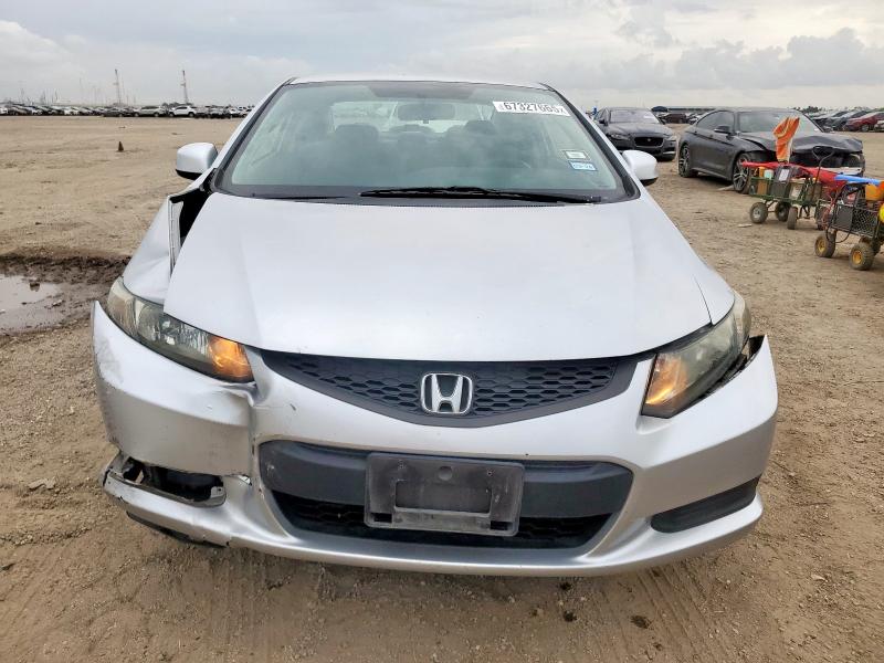 2HGFG3B50DH504003 - 2013 HONDA CIVIC LX SILVER photo 5