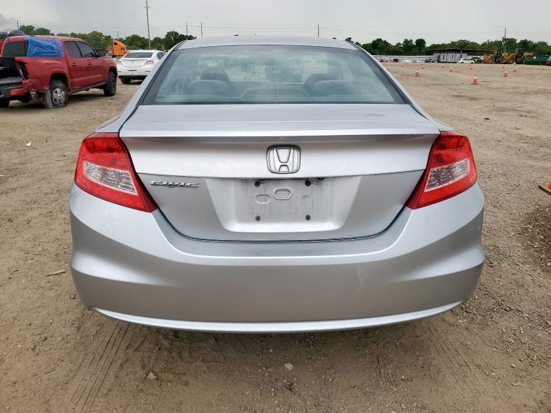 2HGFG3B50DH504003 - 2013 HONDA CIVIC LX SILVER photo 6