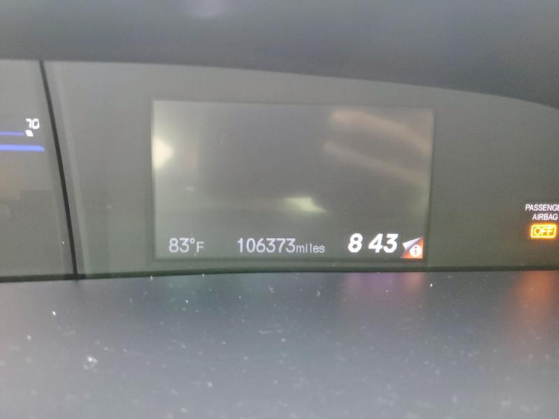 2HGFG3B50DH504003 - 2013 HONDA CIVIC LX SILVER photo 9