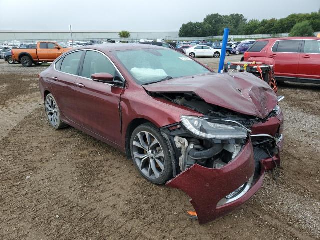 1C3CCCCB7FN584285 - 2015 CHRYSLER 200 C RED photo 4