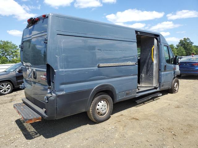 3C6URVJG2LE108137 - 2020 RAM PROMASTER 3500 HIGH Niebieski zdjęcie 3