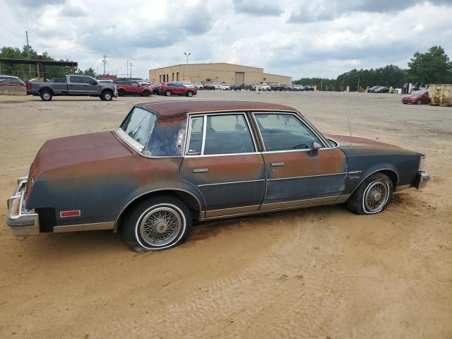 1G3AM69NXEM364646 - 1984 OLDSMOBILE CUTLASS SU BROUGHAM BLUE photo 3