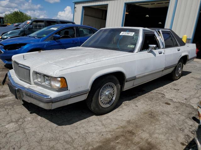 2MEBM74F0KX645657 - 1989 MERCURY GRAND MARQ GS WHITE photo 1