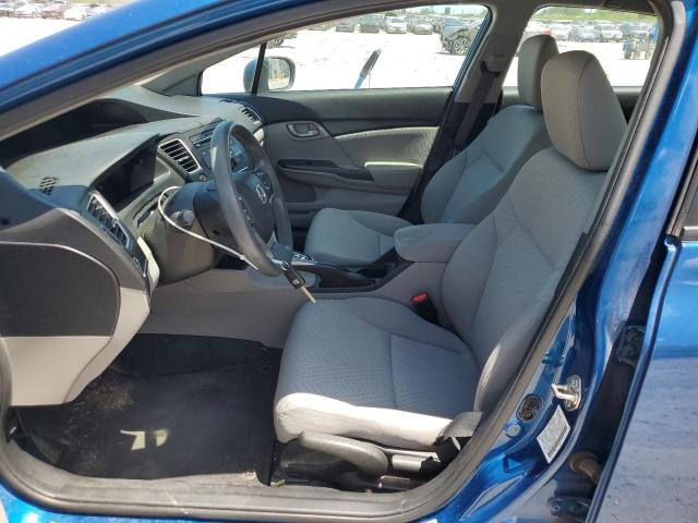 2HGFB2F55FH559942 - 2015 HONDA CIVIC LX BLUE photo 7