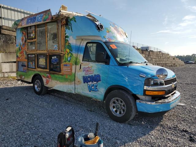 1GB0GRFP6J1223079 - 2018 CHEVROLET EXPRESS G3 白色 照片 4