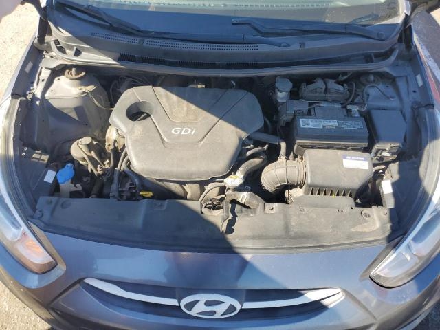 KMHCT5AE4GU255700 - 2016 HYUNDAI ACCENT SE GRAY photo 11