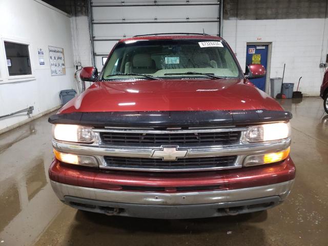 1GNFK16Z72J152278 - 2002 CHEVROLET SUBURBAN K1500 RED photo 5