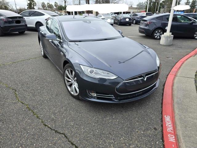 5YJSA1H14EFP53788 - 2014 TESLA MODEL S Boz foto 1