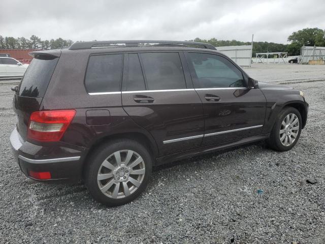 WDCGG5GB4CF800259 - 2012 MERCEDES-BENZ GLK 350 MAROON photo 3