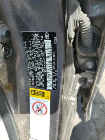 4T4BF1FK0GR553239 - 2016 TOYOTA CAMRY LE GRAY photo 12