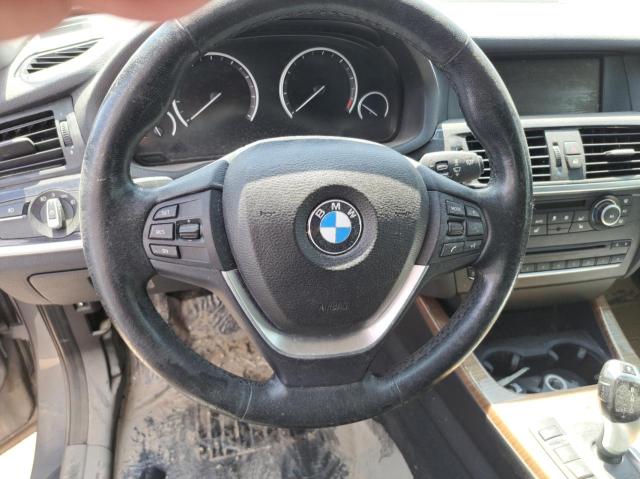 5UXWX7C59E0E82837 - 2014 BMW X3 XDRIVE35I GRAY photo 8