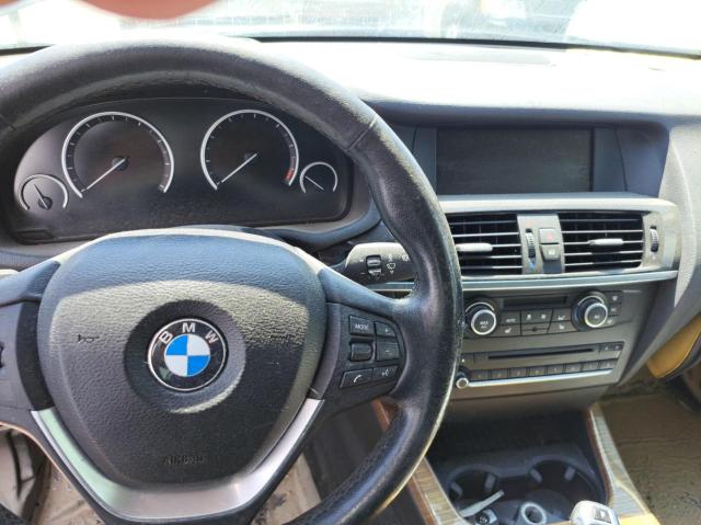 5UXWX7C59E0E82837 - 2014 BMW X3 XDRIVE35I GRAY photo 9