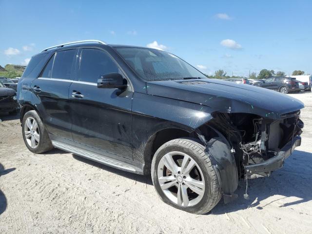 4JGDA5HB6FA544163 - 2015 MERCEDES-BENZ ML 350 4MATIC BLACK photo 1