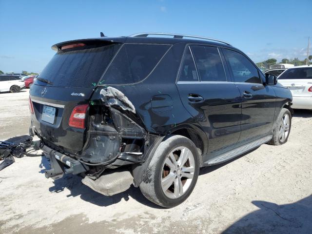 4JGDA5HB6FA544163 - 2015 MERCEDES-BENZ ML 350 4MATIC BLACK photo 4