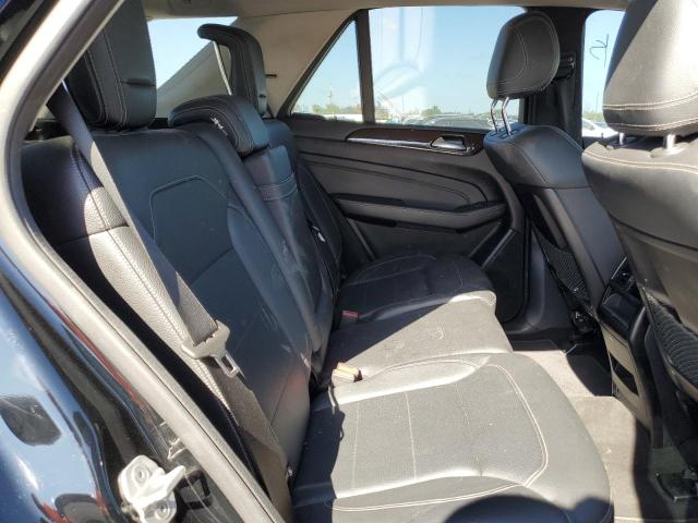 4JGDA5HB6FA544163 - 2015 MERCEDES-BENZ ML 350 4MATIC BLACK photo 6